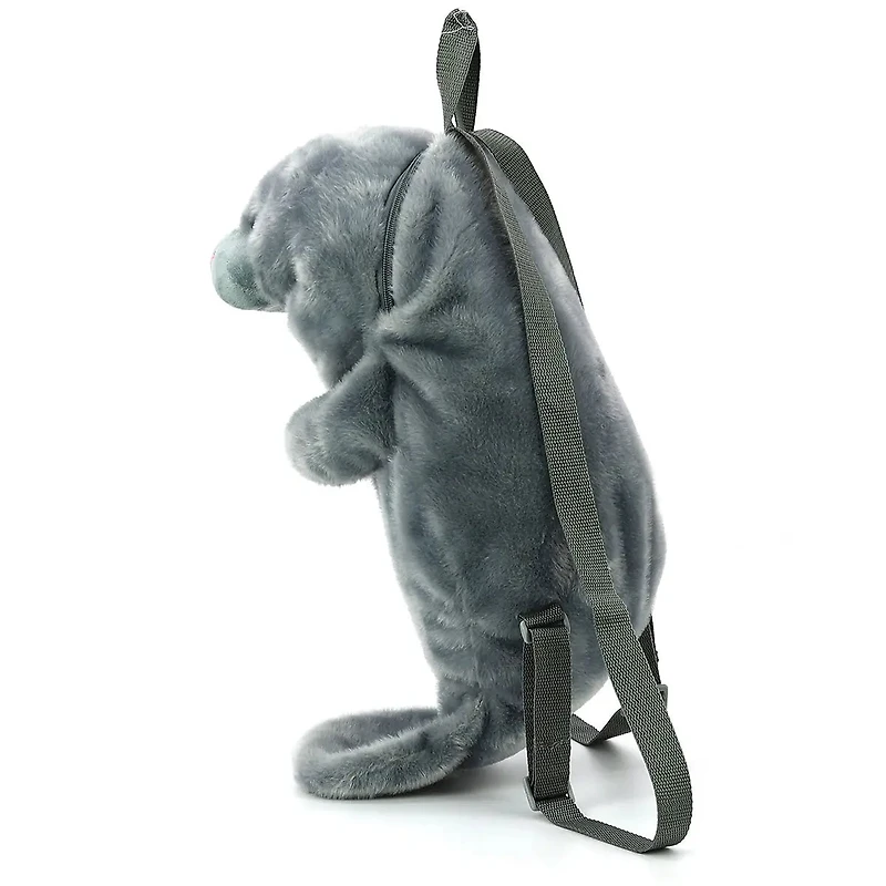 Manatee Furry Backpack
