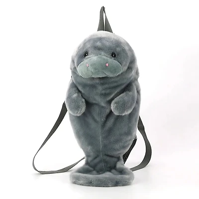 Manatee Furry Backpack