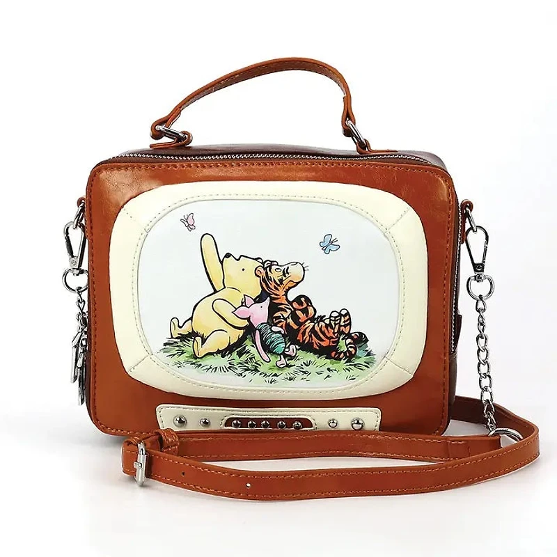 Pooh & Friends Looking Up At Sky Tv Bag