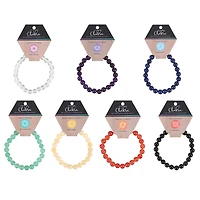 Crown Chakra Gemstone Crystal Bracelet
