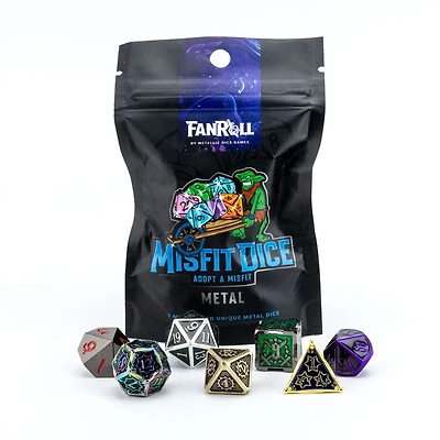 Misfit Metal Dice Set: Adopt A Misfit (Blind Pack)