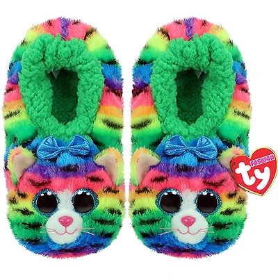 Tigerly Slippers Bow Cat