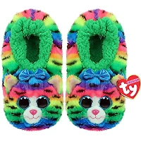 Tigerly Slippers Bow Cat
