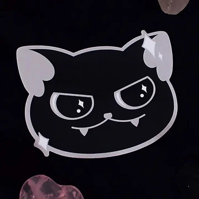 Black Cat Sticker