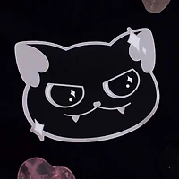 Black Cat Sticker