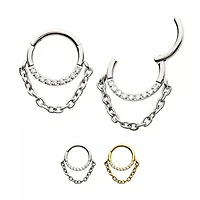 9 Gem Inlay With Chain
