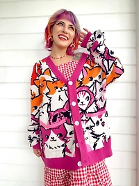 Lesbian Cat Cardigan