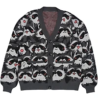 Nice Racc-Oon Cardigan