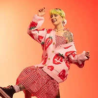 Strawberry With Me Cardigan