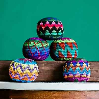 Woven Hacky Sack Foot Bag