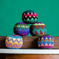 Woven Hacky Sack Foot Bag