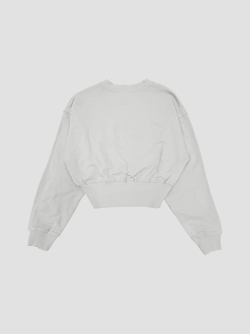 Cropped Balloon Sweatshirt