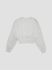 Cropped Balloon Sweatshirt