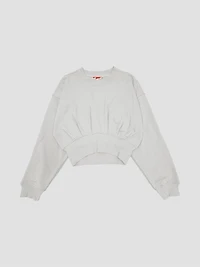 Cropped Balloon Sweatshirt