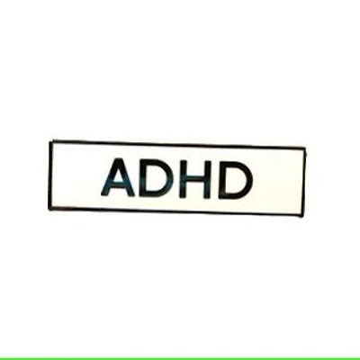 ADHD Enamel Pin