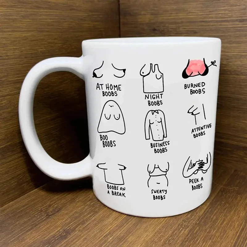 A Multitude Of Boobs Mug