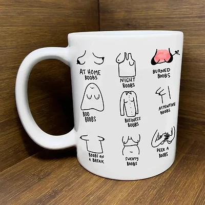 A Multitude Of Boobs Mug