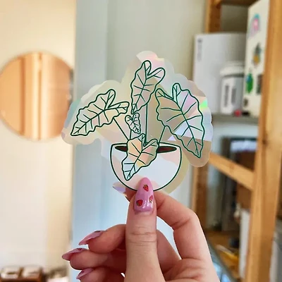 Alocasia Suncatcher