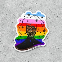 We Are All Worthy Sticker