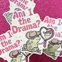 Am I The Drama Sticker