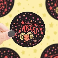Aries Constellation Zokiak Sticker