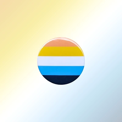 Aroace Flag Pin