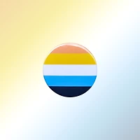 Aroace Flag Pin