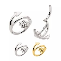 Arrow Twist Hinged Hoop