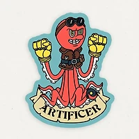 Artificer Dungeons And Dragons Vinyl Sticker