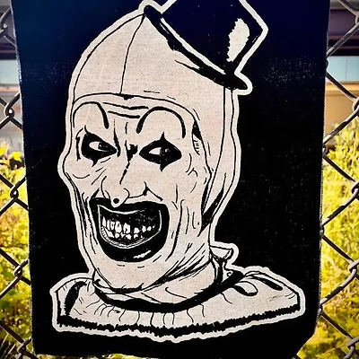 Art the Clown Back Patch