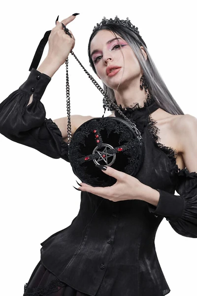 Gothic Black Devil Star Bag