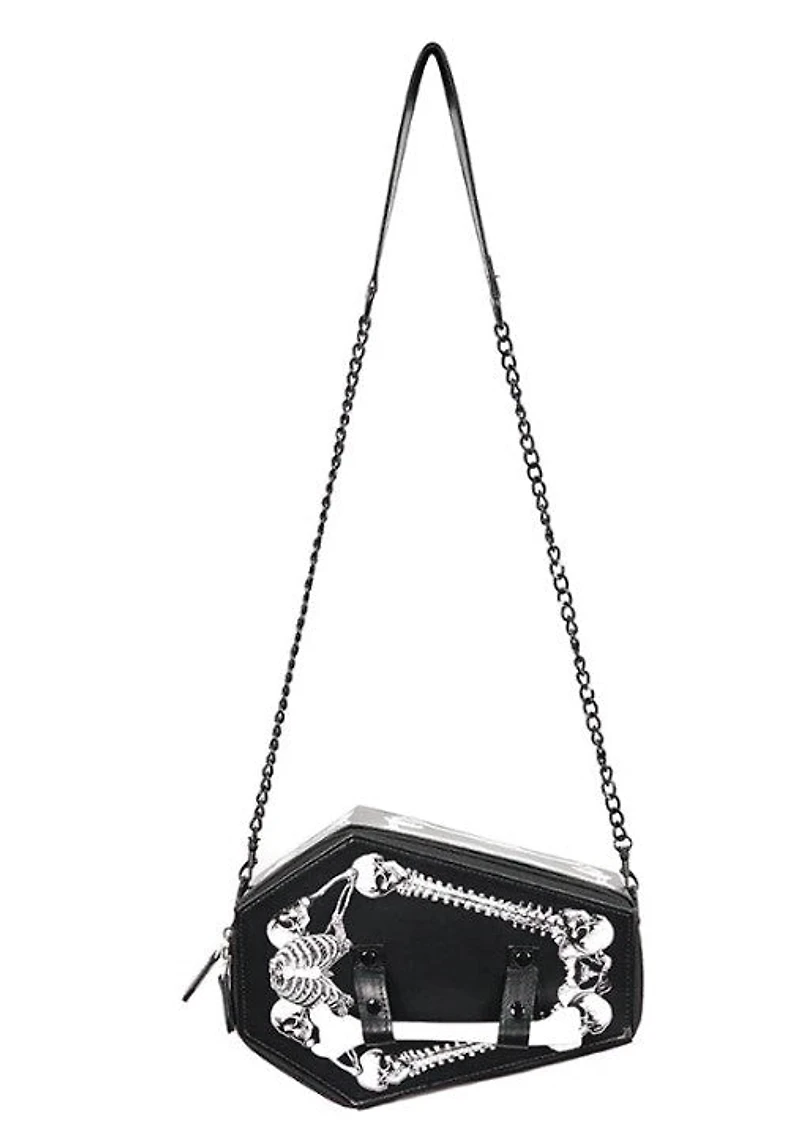Skeleton Coffin Handbag