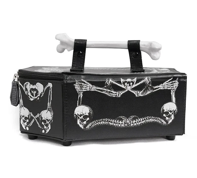 Skeleton Coffin Handbag