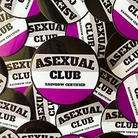 Club del Orgullo Asexual Pegatina