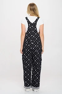 PATCH ALL OVER COTTON OVERALL