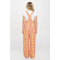 Wild Mushroom Print Overall