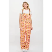 Wild Mushroom Print Overall