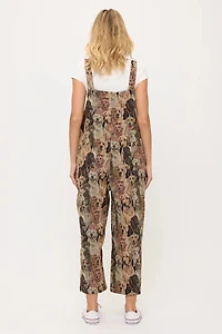 Dogs Collage Print Overalls