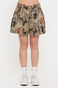 Cat Collage Print Tapestry Shorts
