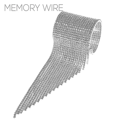 Rhinestone Cuff W Fringes