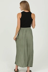 Double Slit Maxi Skirt
