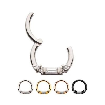 16g Baguette And Round Gems