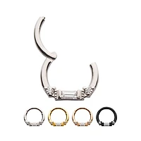 16g Baguette And Round Gems