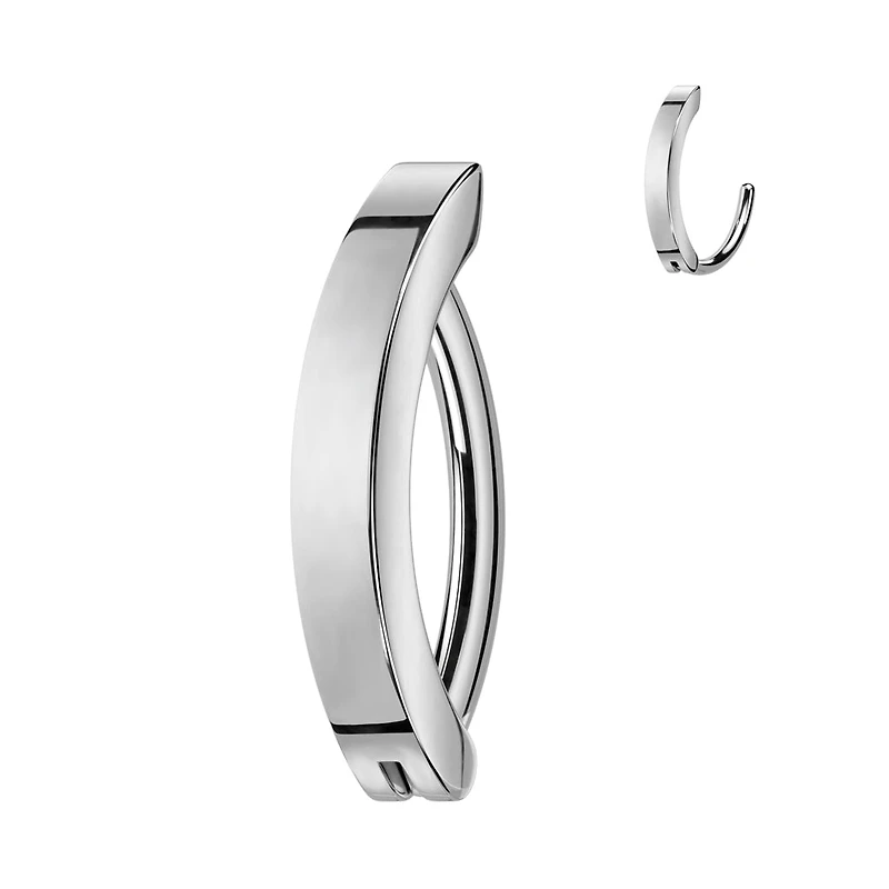 Plain Bar Clicker Navel