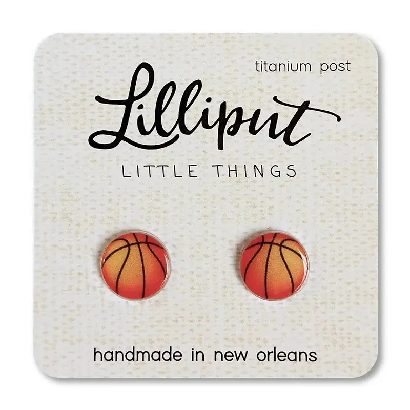 Basketball Earrings Sports Earrings