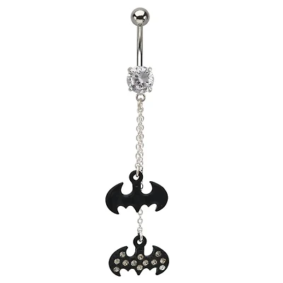 Batman Chain Dangle Navel