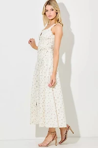 Floral Maxi Button Down Dress