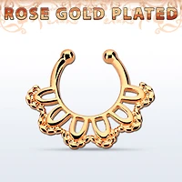 Beaded Spike Fake Septum