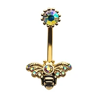 Bee W Jewelled Crown Top Bead