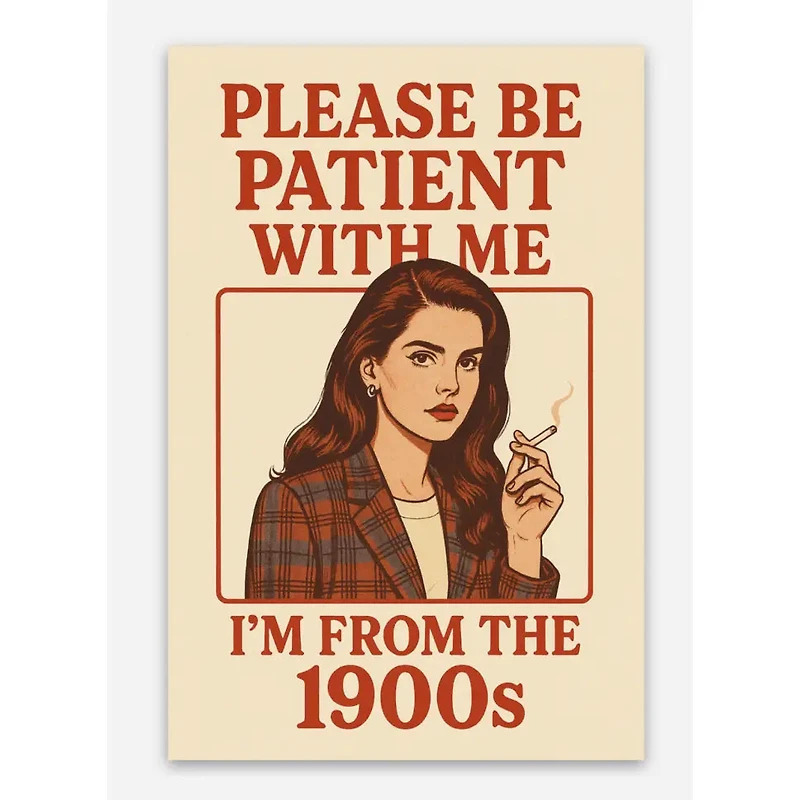 Be Patient With Me Sticker